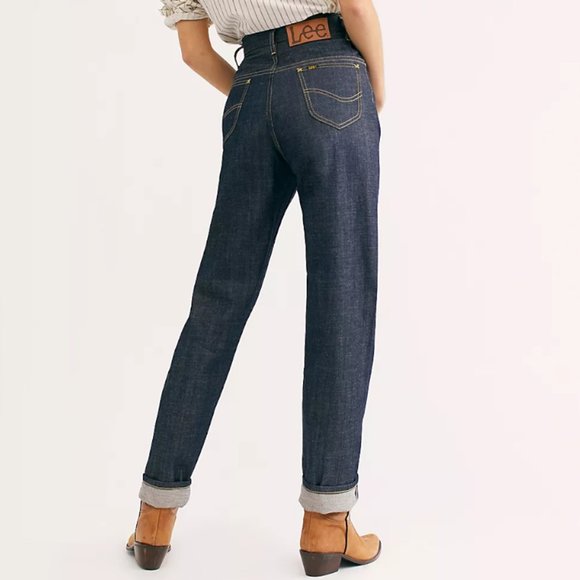 NWT Free People x Lee Lady Rider Jeans Plus Size 32 - Picture 15 of 15